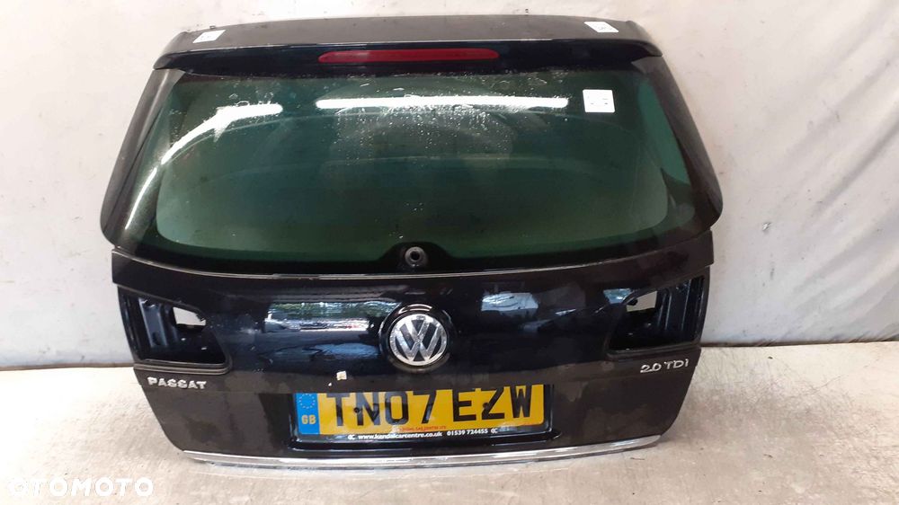 / KLAPA TYŁ TYLNA BAGAŻNIKA VW VOLKSWAGEN PASSAT B6 KOMBI VARIANT LC9Z CZARNY - 1