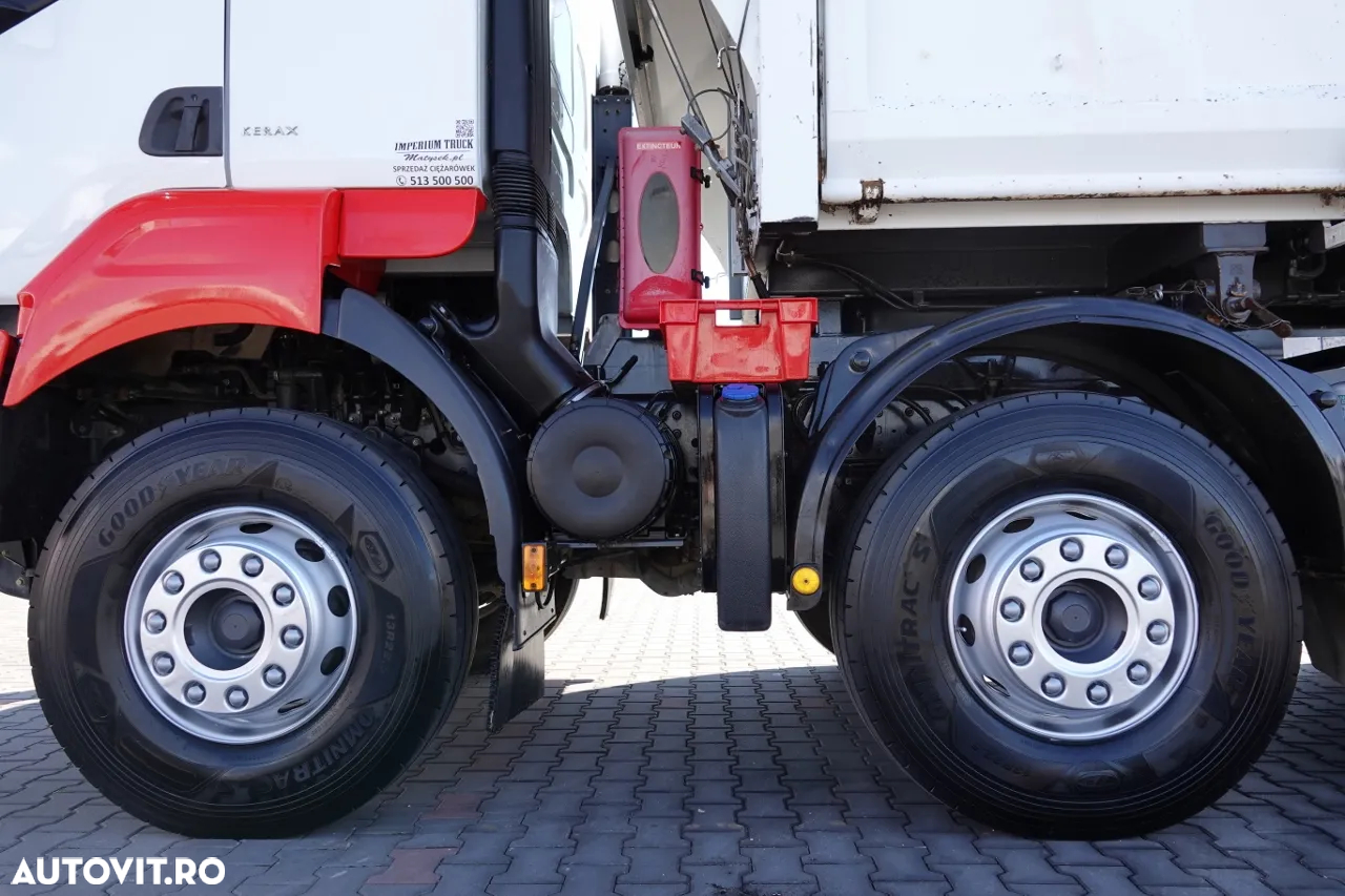 Renault KERAX 480 / 8x4 / TIPPER / HYDROBRA / HYDROKLAPA / BORDMATIC / AUTOMATIC - 23