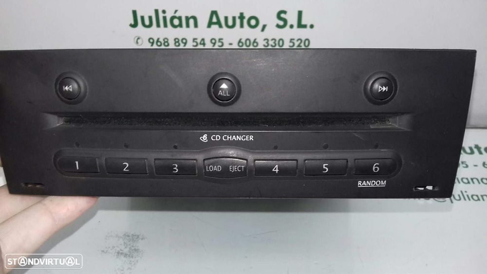 SISTEMA AUDIO / RADIO CD RENAULT MEGANE II 2003 -8200084437 - 2