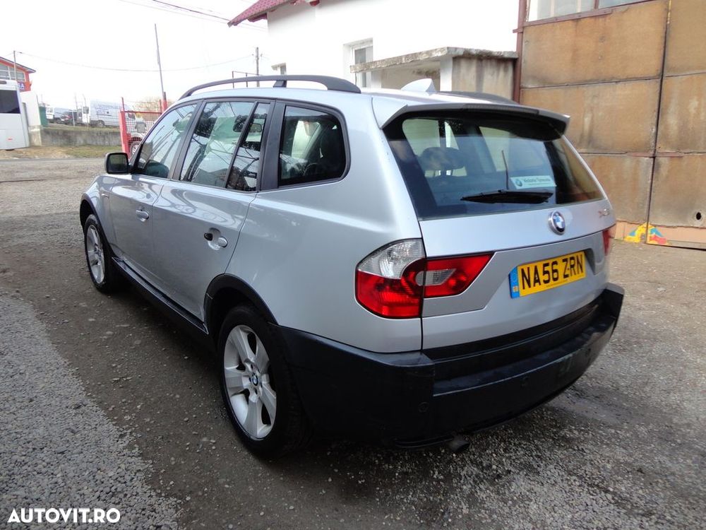 Haion BMW X3 E83 2003 - 2006 SUV 4 Usi Argintiu (378) - 4