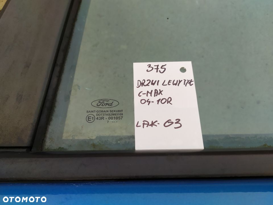 DRZWI LEWY TYŁ FORD C-MAX MK1 G3 - 7