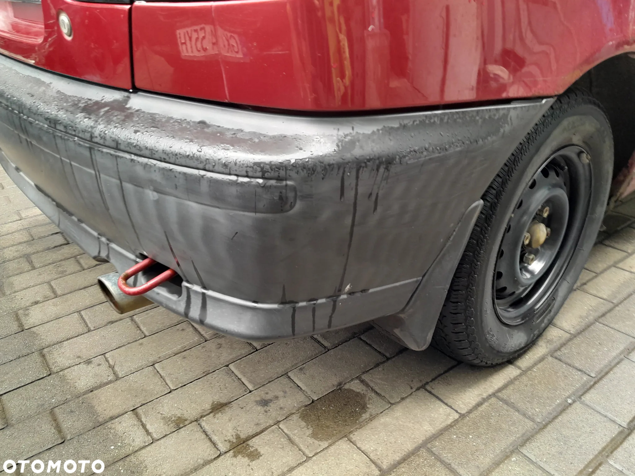 NISSAN ALMERA N15 ZDERZAK TYLNY TYŁ - 2