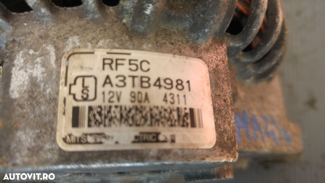 alternator mazda 6 2.0 d  rf5c 2002-2008 a3tb4981 - 2