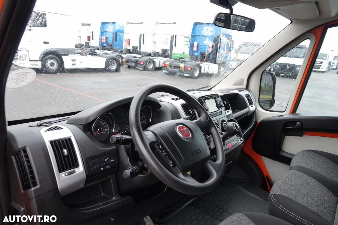 Fiat DUCATO / 2.3D / CAMION BASCULANTE ALUMINIU 3.2M / AER CONDIȚIONAT / KM 70.000 KM - 29