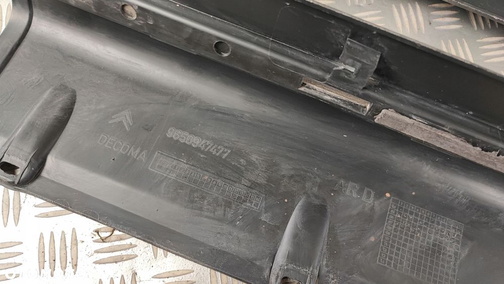 9650947477 próg listwa progowa prawa przednia tylna nakładka CITROEN C6 - 7
