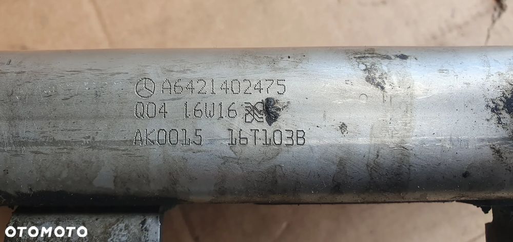 Chłodniczka chłodnica spalin EGR Mercedes E-Klasa W213 3.0 CDI A6421402475 - 6