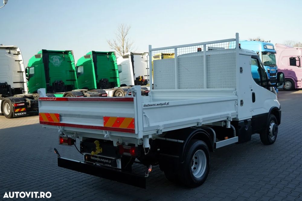 Iveco DAILY 70-180 / BASCULATOR SPATE 2.8 M / MASĂ NETĂ: 7.0 T / DUBLU / BLOCARE PUNȚI - 15