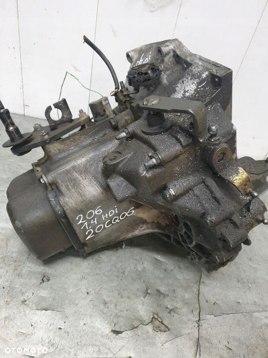 SKRZYNIA BIEGÓW PEUGEOT 206 1,4HDI 20CQ06 - 2