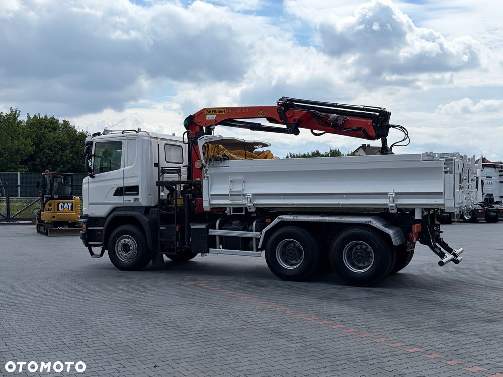 Scania P410 / 6x4 / EURO 6 / HDS / WYSUW x3 / ROTATOR / CHYWTAK / STEROWANIE RADIOWE / WYWROTKA / HYDROBURTA / AUTOMAT / KAMERA COFANIA / NAWIGACJA / NISKI PRZEBIEG / 2017 / SERWISOWANY / SPROWADZONY - 5