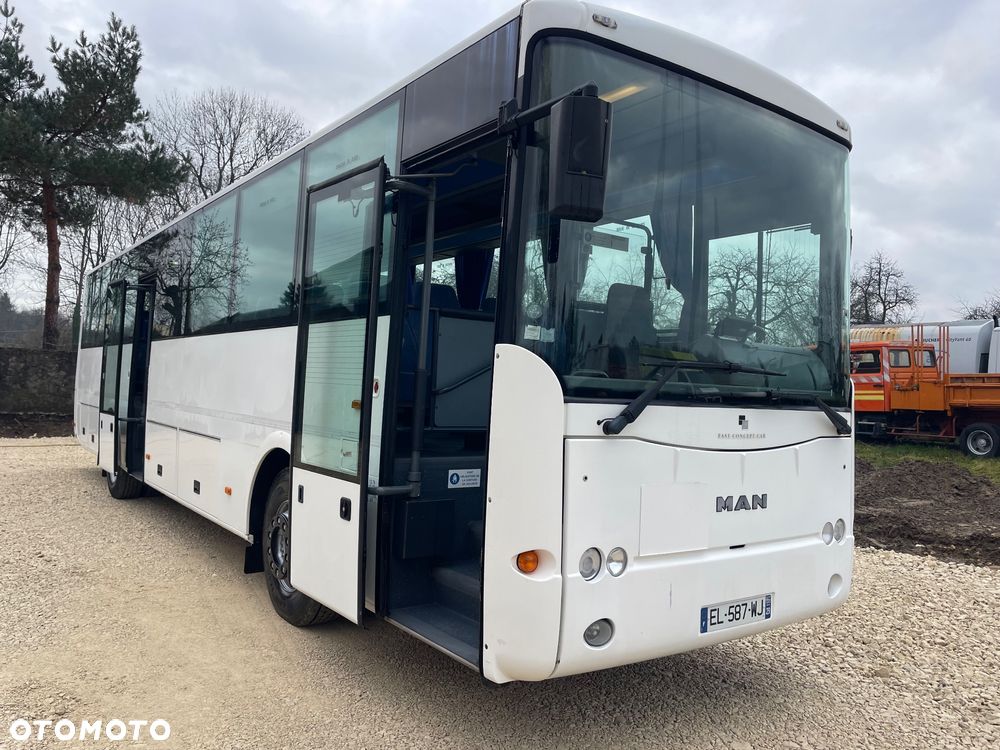 MAN A 51 SCOLER 3 KLIMA WEBASTO STAN BDB WOJSKO - 12