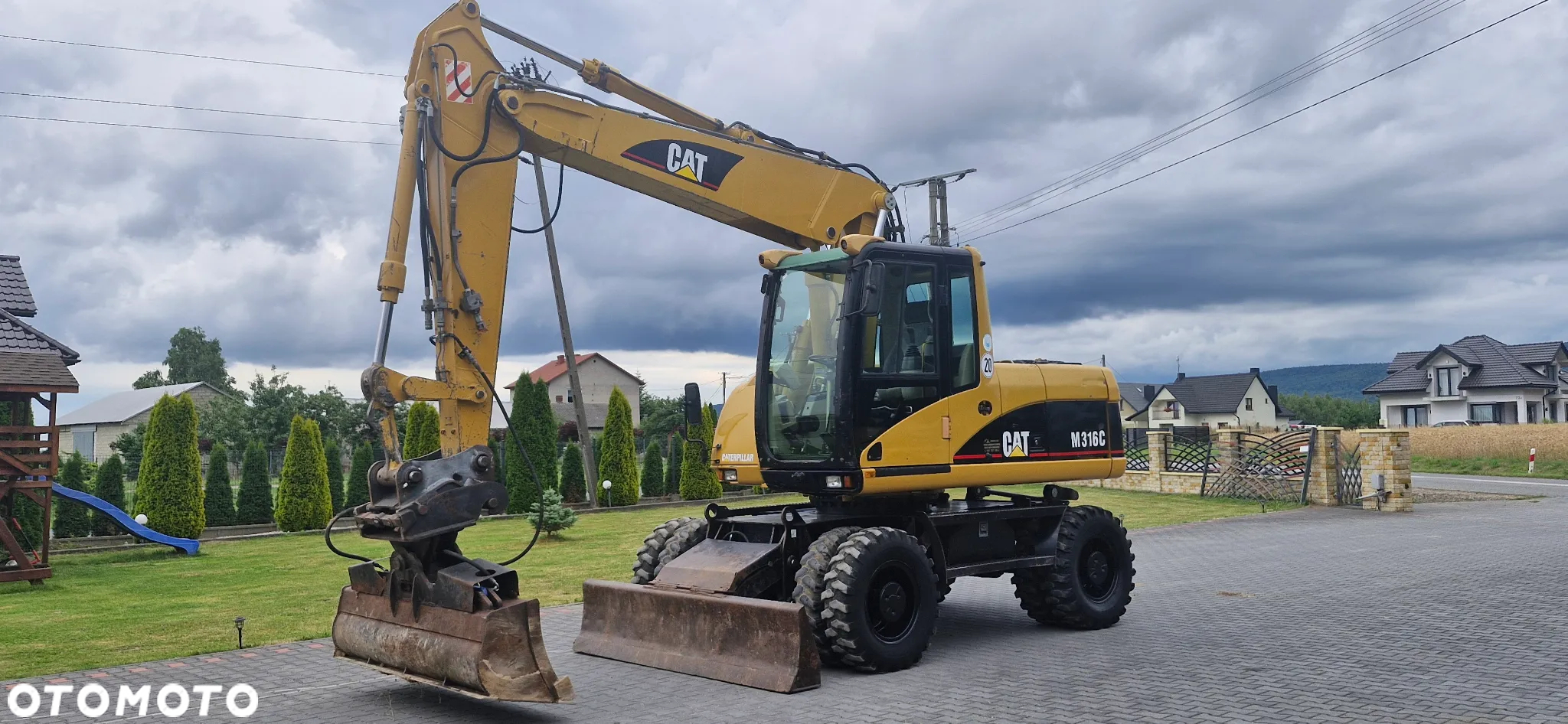 Caterpillar M316C/ Verachterr/ Klima/ - 10