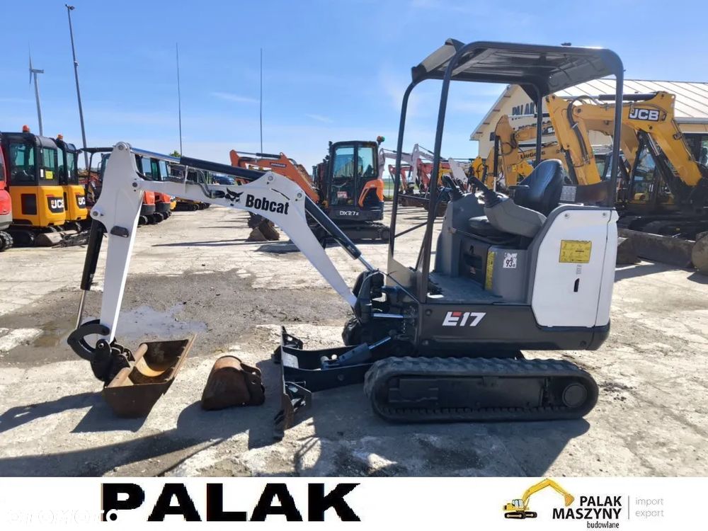 Bobcat Mini koparka Bobcat E 17  , 2018 rok   OTWARTA - 2