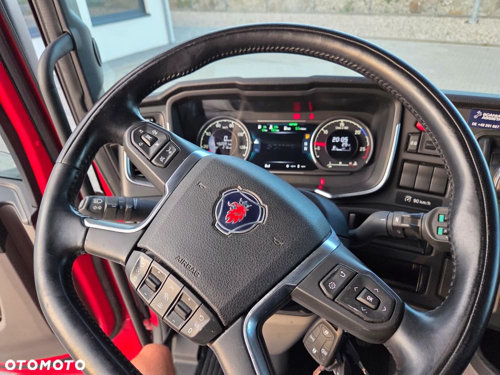 Scania R450/ 4 PODUSZKI TYŁ/ KLIMA POSTOJOWA/ ALUFELGI/ NAVI/ TACHOGRAF NOWA GENERACJA/ SERWIS NIEMCY - 15