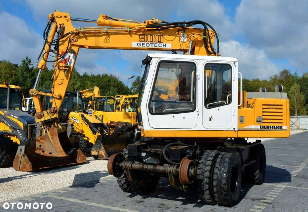 Liebherr A 900 ZW Litronic Koparka + Kolej - 4