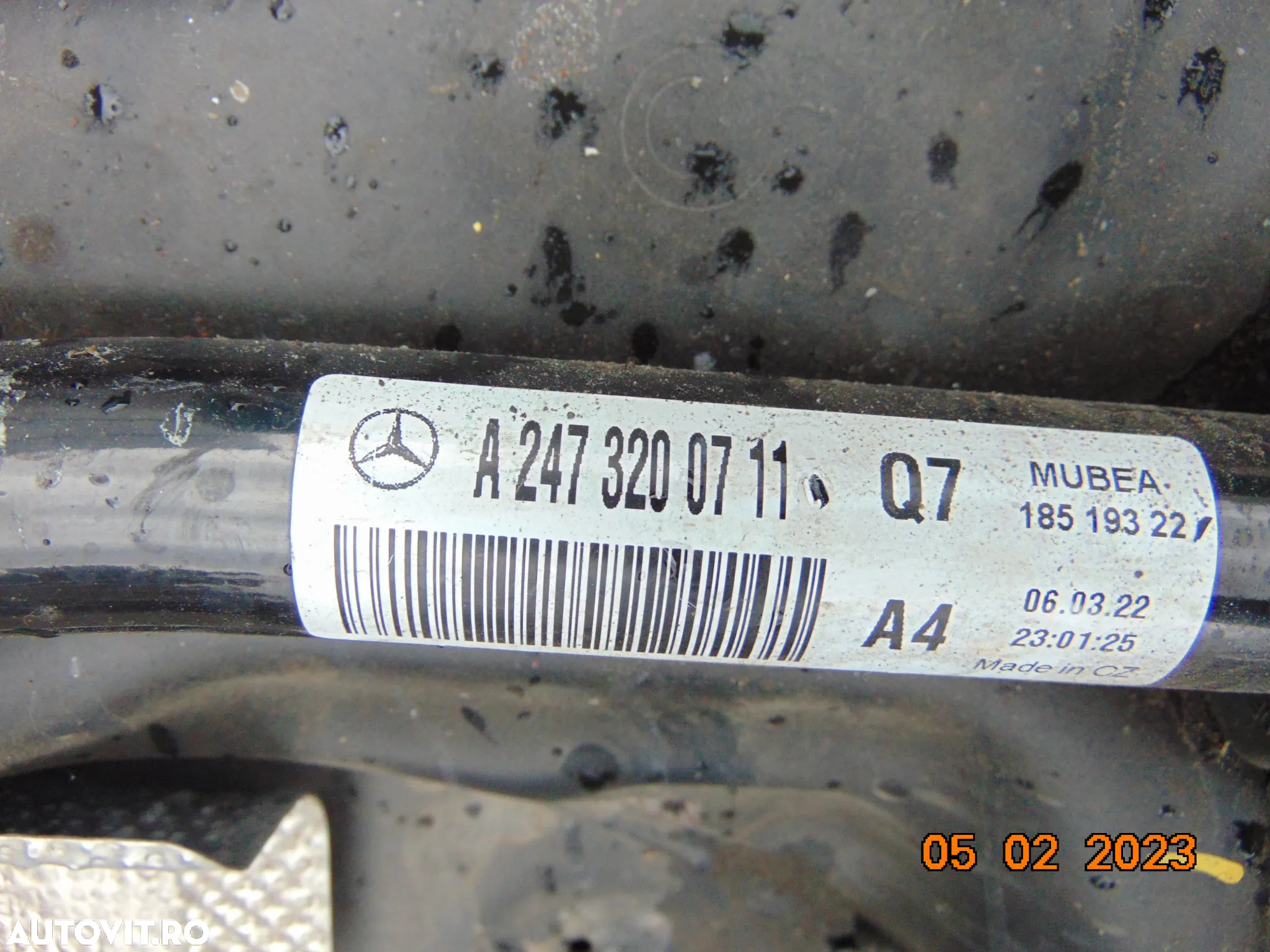 bara stabilizatoare fata Mercedes GLB X247 W247 w177 cla w118 c118 a class b class cla bara torsiun - 2