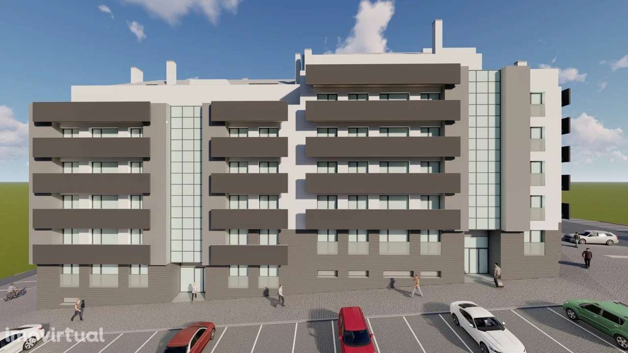 Apartamento T2 - A moderno em construção em Viseu - Grande imagem: 2/4