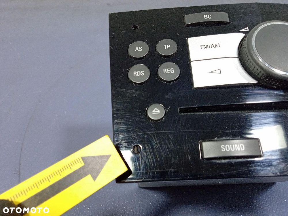 OPEL ZAFIRA B LIFT 08- RADIO FABRYCZNE CD30 MP3 WYŚWIETLACZ 13357123 - 9