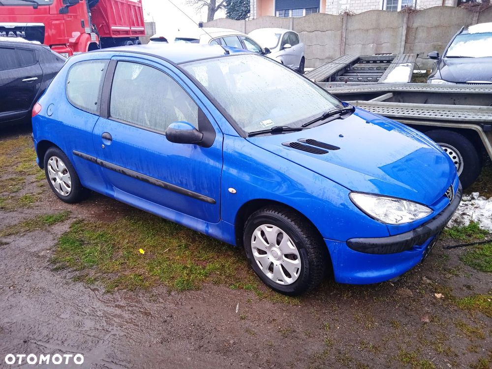 Na części Peugeot 206 1.1 B 5D kolor EGJB silnik HFX skrzynia maska klapa błotnik drzwi zderzak szyba - 1