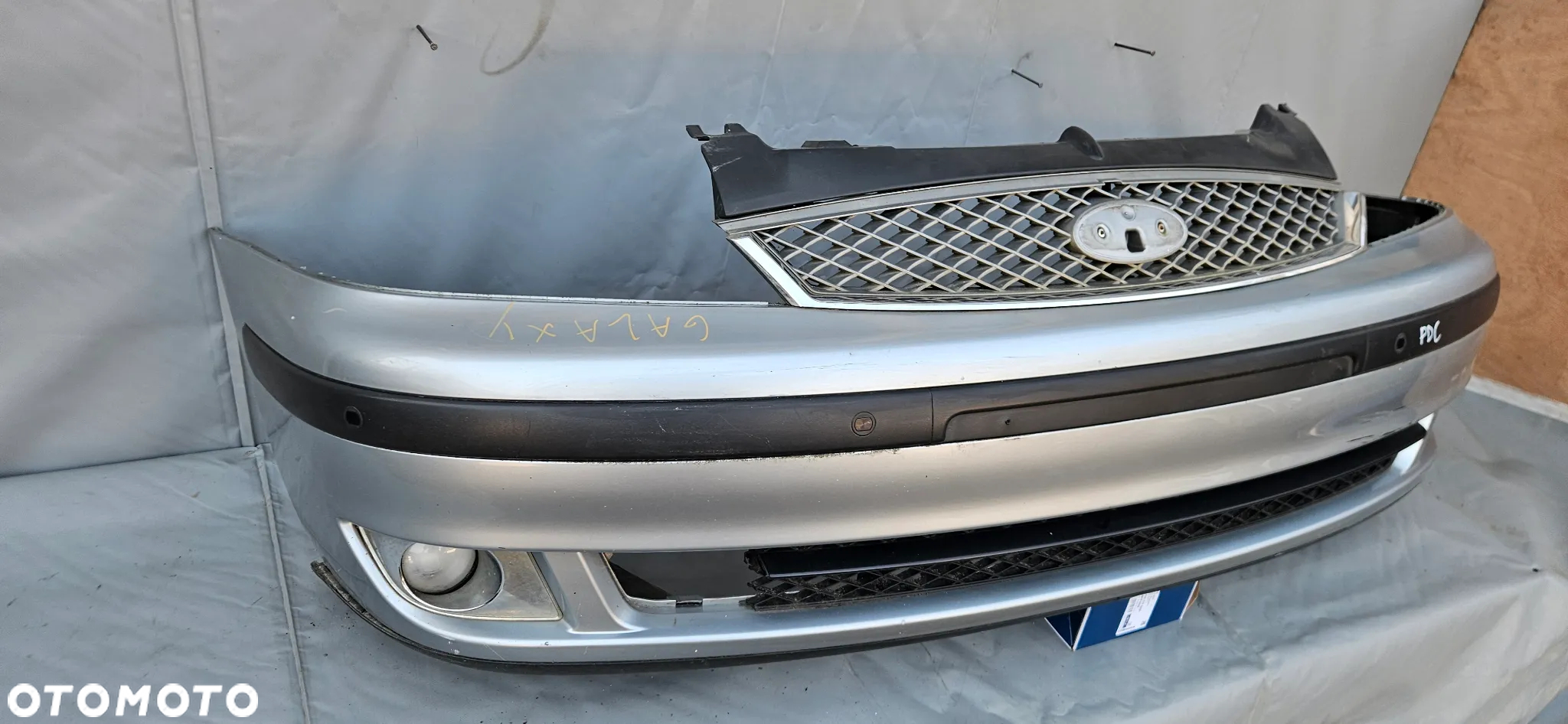 FORD GALAXY MK2 LIFT ZDERZAK PRZEDNI PDC GRILL HALOGENY - 6