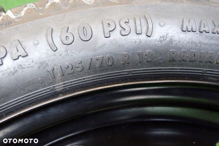 VW AUDI SEAT SKODA 5x112 3 1/2x18ET25.5 koło dojazdowe - 4