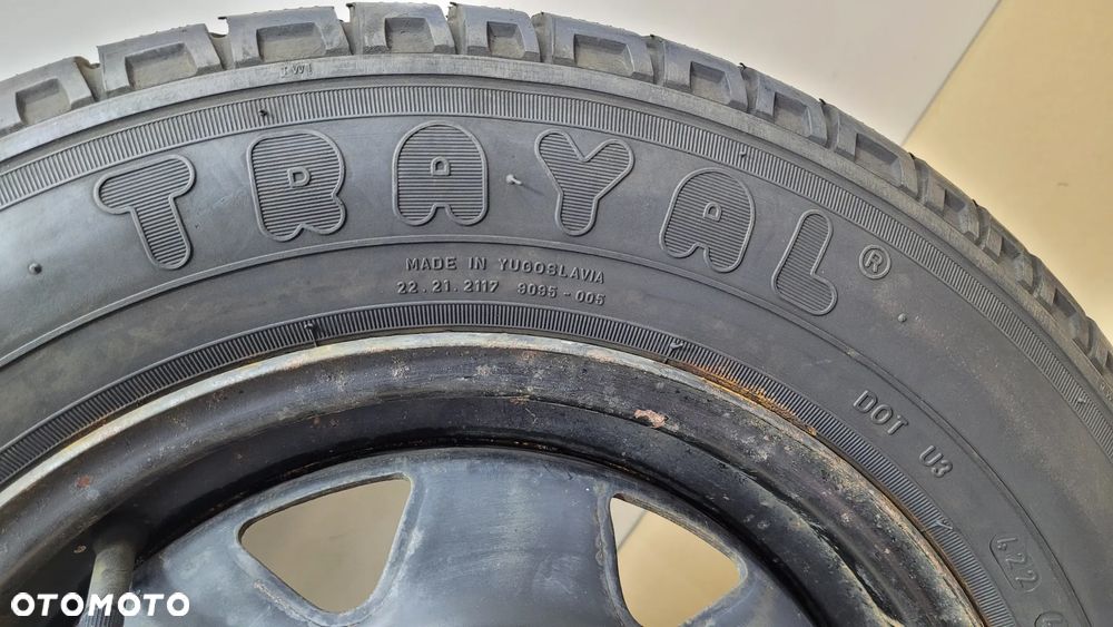 FELGA STALOWA ZAPAS DOJAZDÓWKA 1x VW AUDI 5,5J R14 ET 45 4x108 - 7