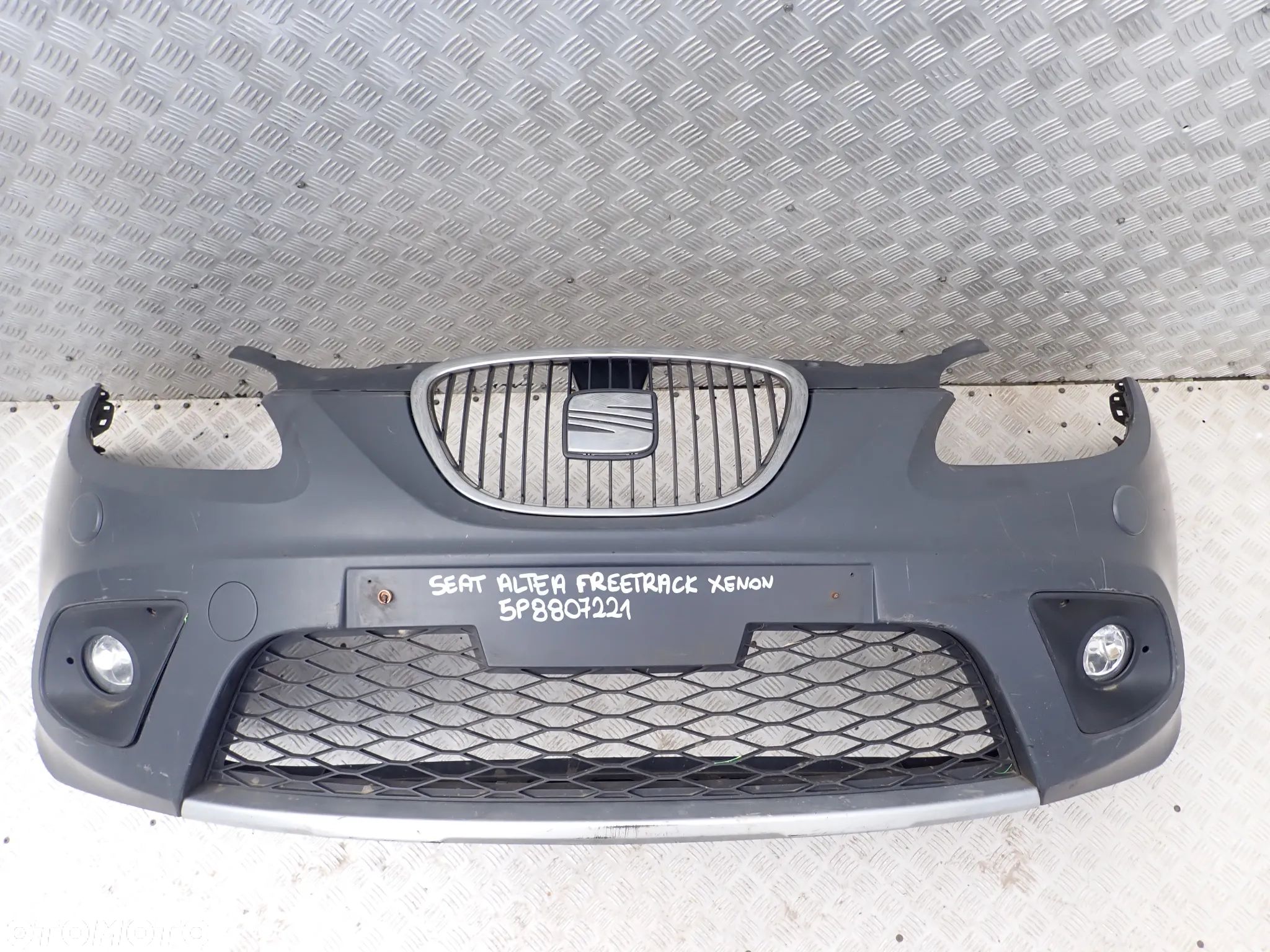 ZDERZAK PRZEDNI SEAT ALTEA FREETRACK XENON  5P8807221 - 1