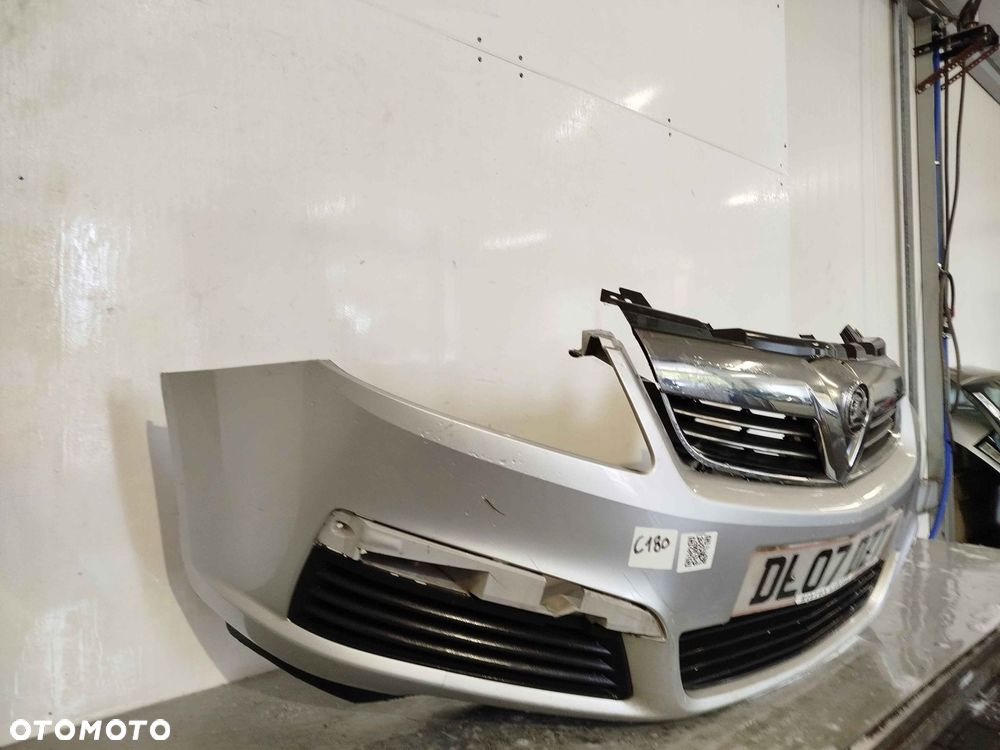 ^ ZDERZAK PRZÓD PRZEDNI OPEL ZAFIRA B II 2 Z157 SREBRNY - 3