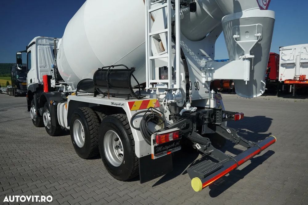 Mercedes-Benz AROCS 3240 / 9M3 BETONIERĂ / 8x4 / BETONIERĂ / SCHWING STETTER / 100% ANVELOPE - 10