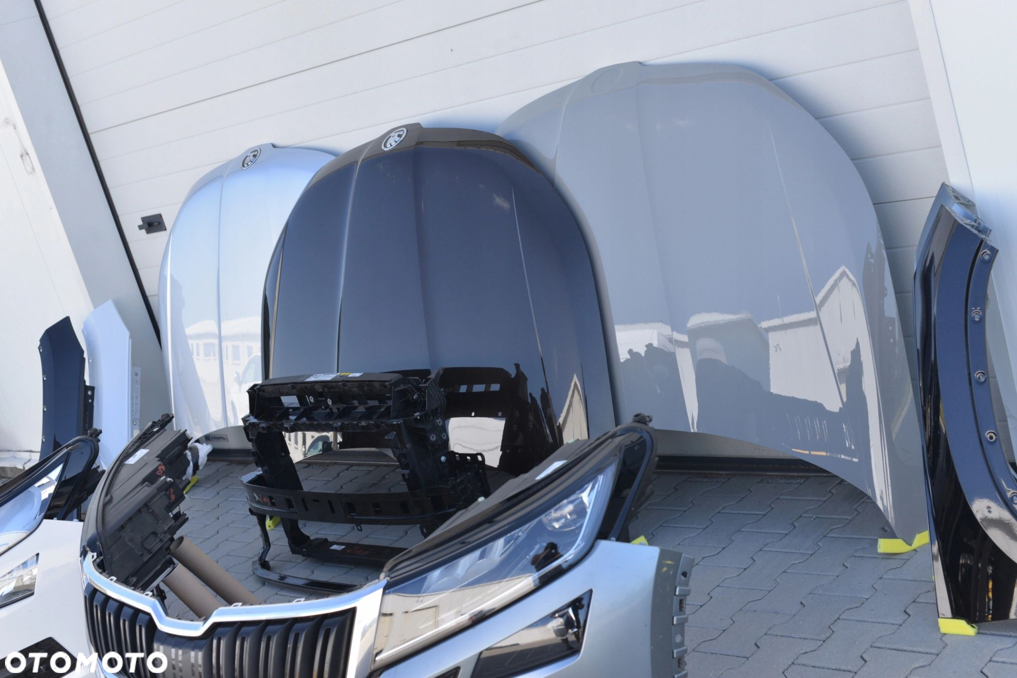 MASKA ZDERZAK GRILL BŁOTNIK LAMPA H7 XENON LED PAS BELKA SKODA KODIAQ - 5