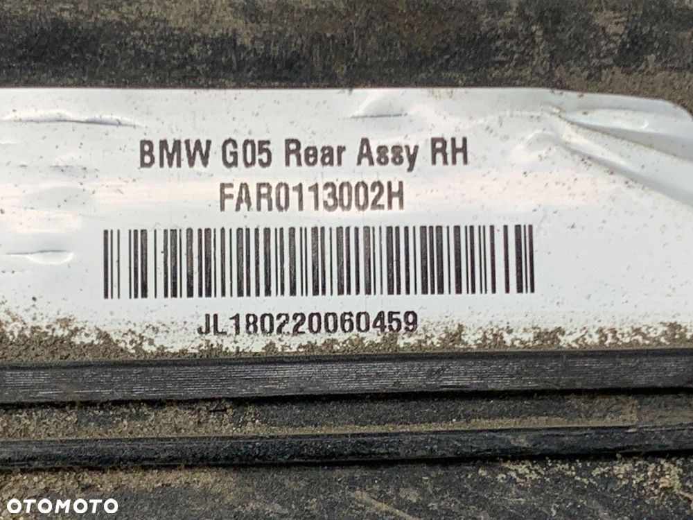 AMORTYZATOR PRAWY TYŁ  BMW X5 (G05, F95) 2018 - xDrive M 50 d 294 kW [400 KM] olej napędowy 2018 - - 5