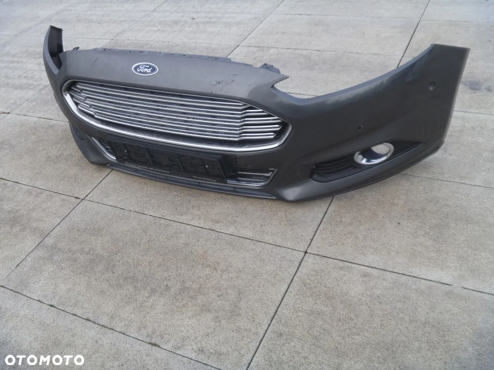 FORD MONDEO MK5 ZDERZAK PRZEDNI ATRAPA KRATKI ORYGINAŁ ŁADNY - 2