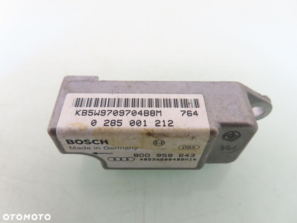 CZUJNIK UDERZENIOWY AUDI A4 B5 8D0959643 0285001212 - 4