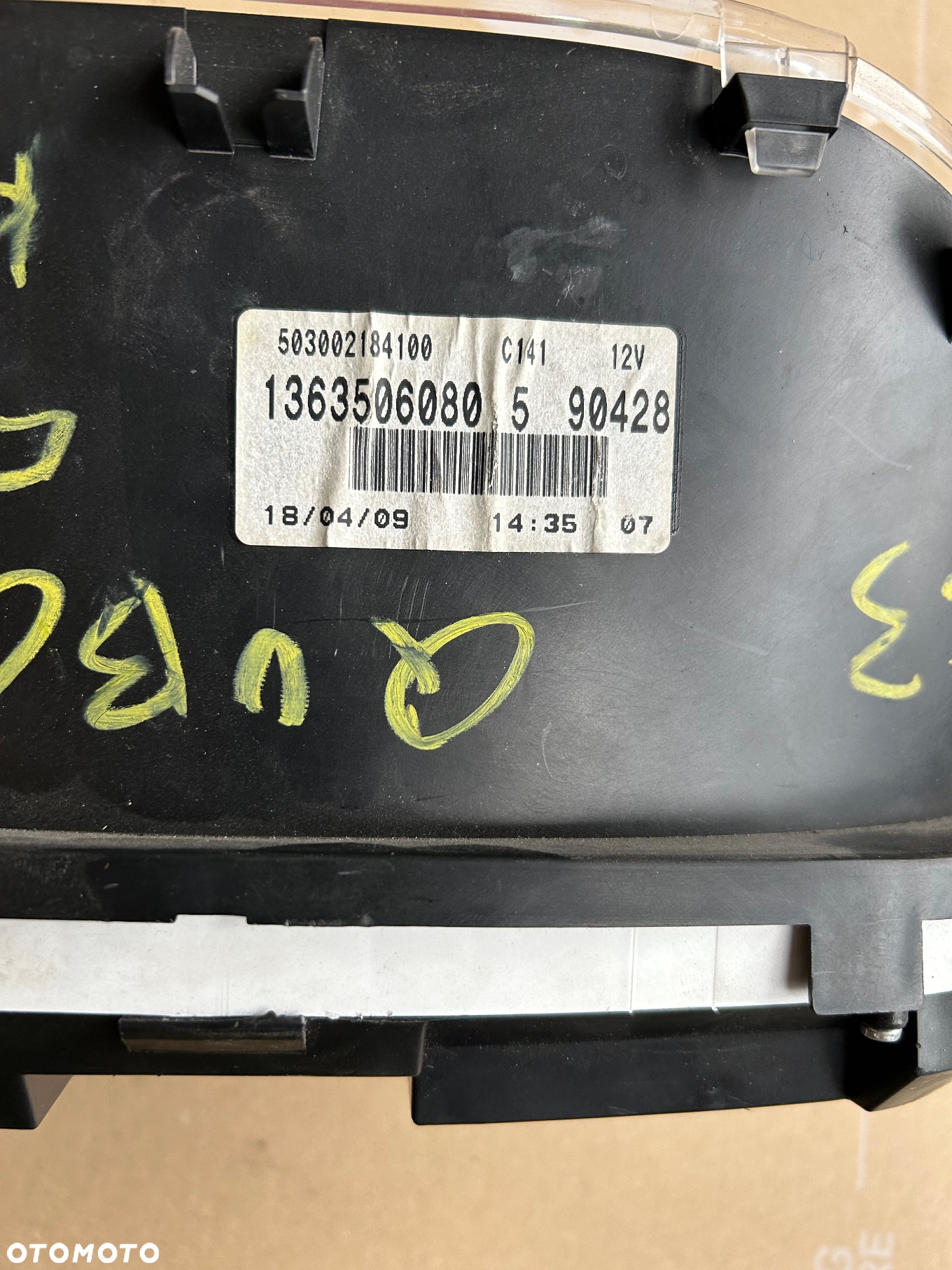 Fiat Qubo Fiorino licznik 1.3 1363506080 - 4
