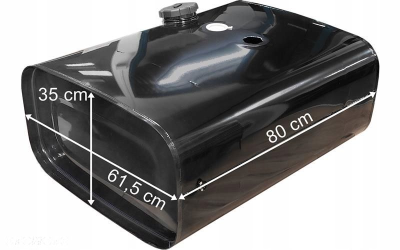 zbiornik paliwa man 150l 800x615x350 stalowy 2otw - 2