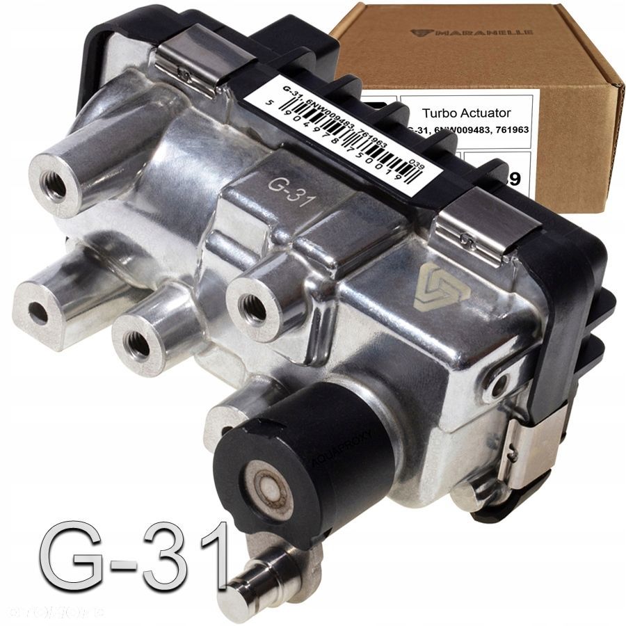 Nastawnik sterownik G-31, 6NW009483, 761963 turbiny LAND ROVER Freelander II - 2.2 - 2