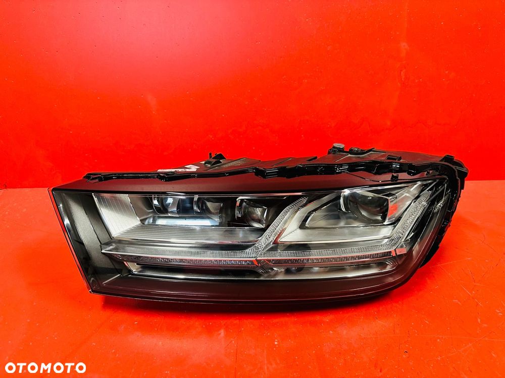 LAMPA LEWA AUDI Q7 4M0 FULL LED MATRIX BDB EUROPA 4M0941035 - 1