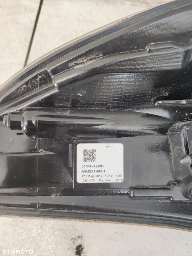 Lampa prawa tył tylna led Toyota RAV 4 IV lift - 7