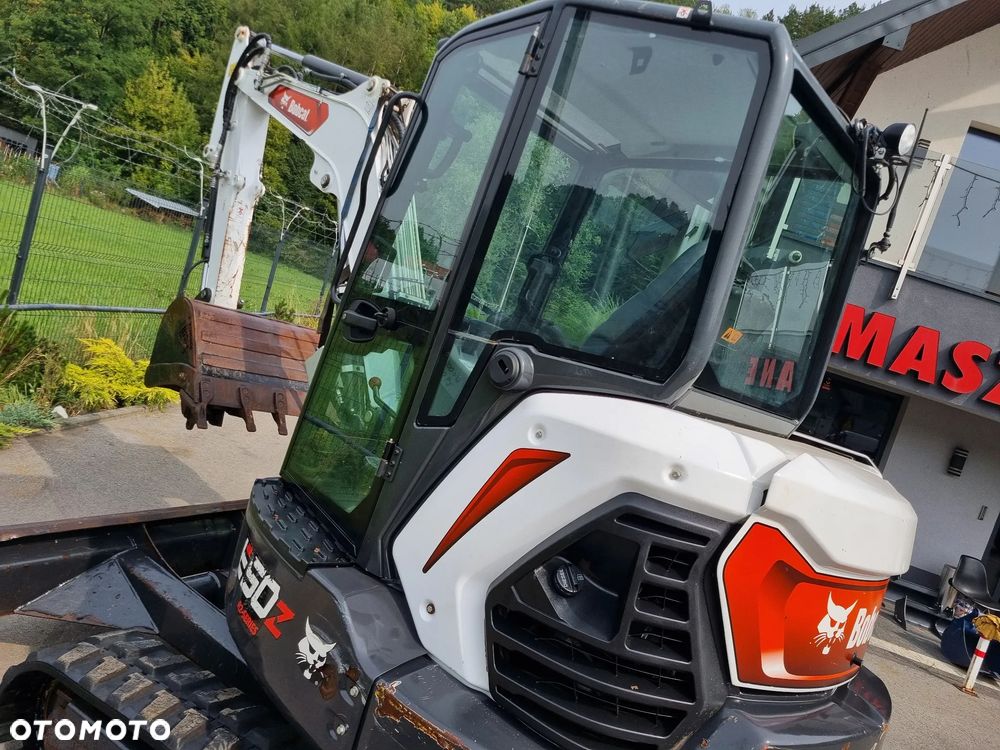 Bobcat E50Z Koparka 5 ton Jak Nowa 2022rok z norwegii 1300mtg Klimatyzacja. uwaga (mały defekt) błąd komunikacji. Silnik perfekt okazyjna cena - 3