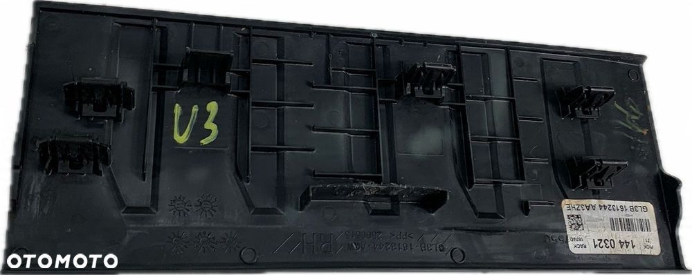 U3 FORD F150 2015- PRAWA OSŁONA LISTWA PROGOWA TYŁ GL3B-1613244-AAW - 14