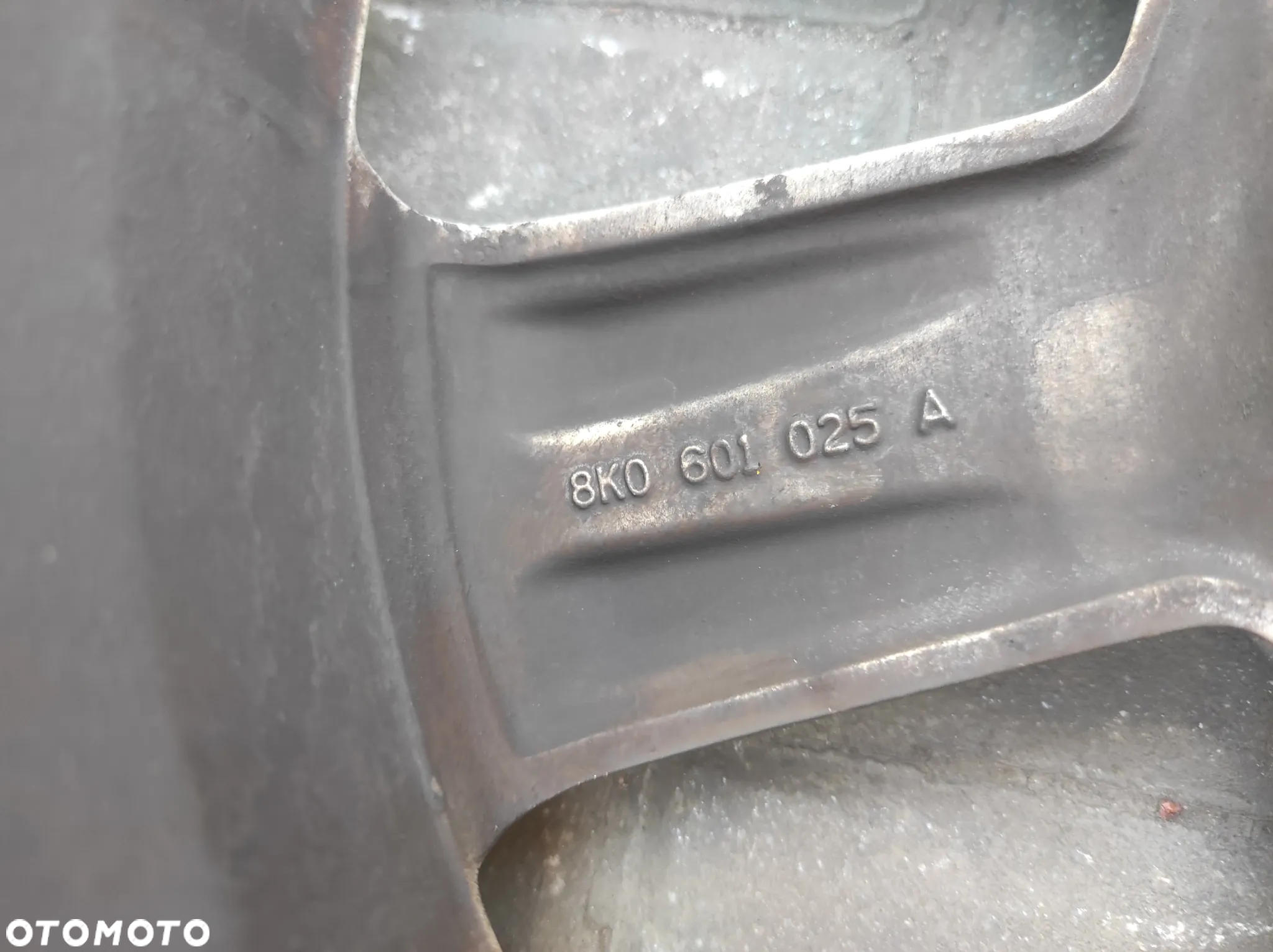ORYGINALE FELGI ALUFELGI KOŁA 7.5J x R16 H2 ET45 AUDI A3 8P A4 B6 B7 B8 A5 8T Q5 8R S-LINE 8K0601025A WYSYŁKA !!!! - 4