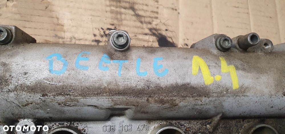Pokrywa zaworów dekiel wałki rozrządu VW New Beetle 1.4 16V 036103475AQ - 7