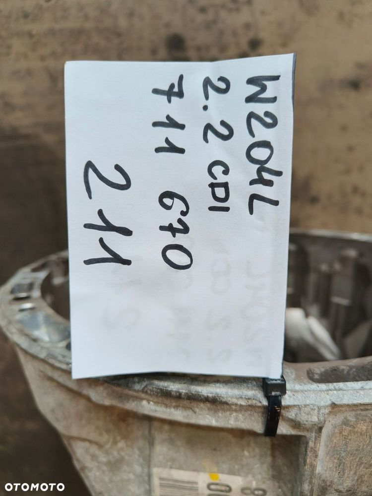 MERCEDES C E KLASA W204 W212 SKRZYNIA BIEGÓW MANUALNA 711670 2.2 CDI - 6