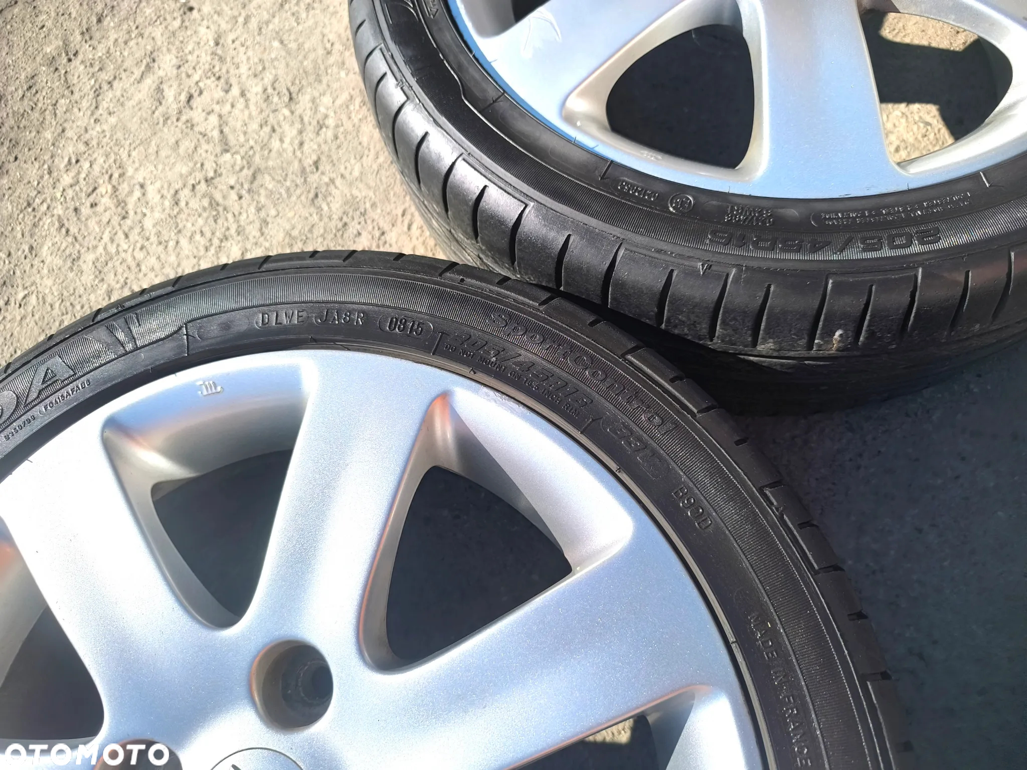 4x114,3 4x114 Felgi ALUMINIOWE ALUFELGI 16 Koła Letnie Lato MITSUBISHI CARISMA GALANT COLT CZC LANCER SMART FORFOUR VOLVO S40 V40 205/45 Legnica ALU-RAD 6mm - 12