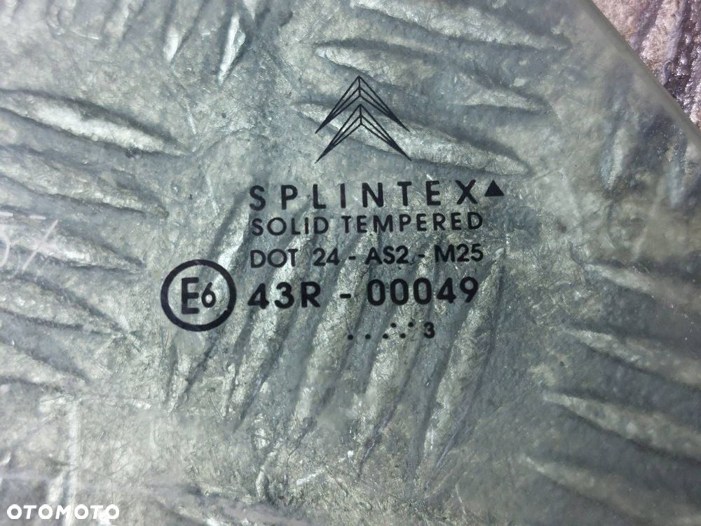 MECHANIZM PODNOŚNIK SZYBY LEWY TYŁ ELEKTRYCZNY SZYBA CITROEN C3 PLURIEL I - 2