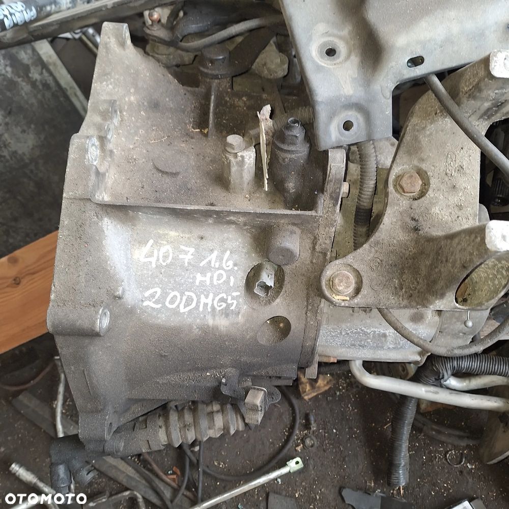 SKRZYNIA BIEGOW PEUGEOT 407 20DM65 - 2