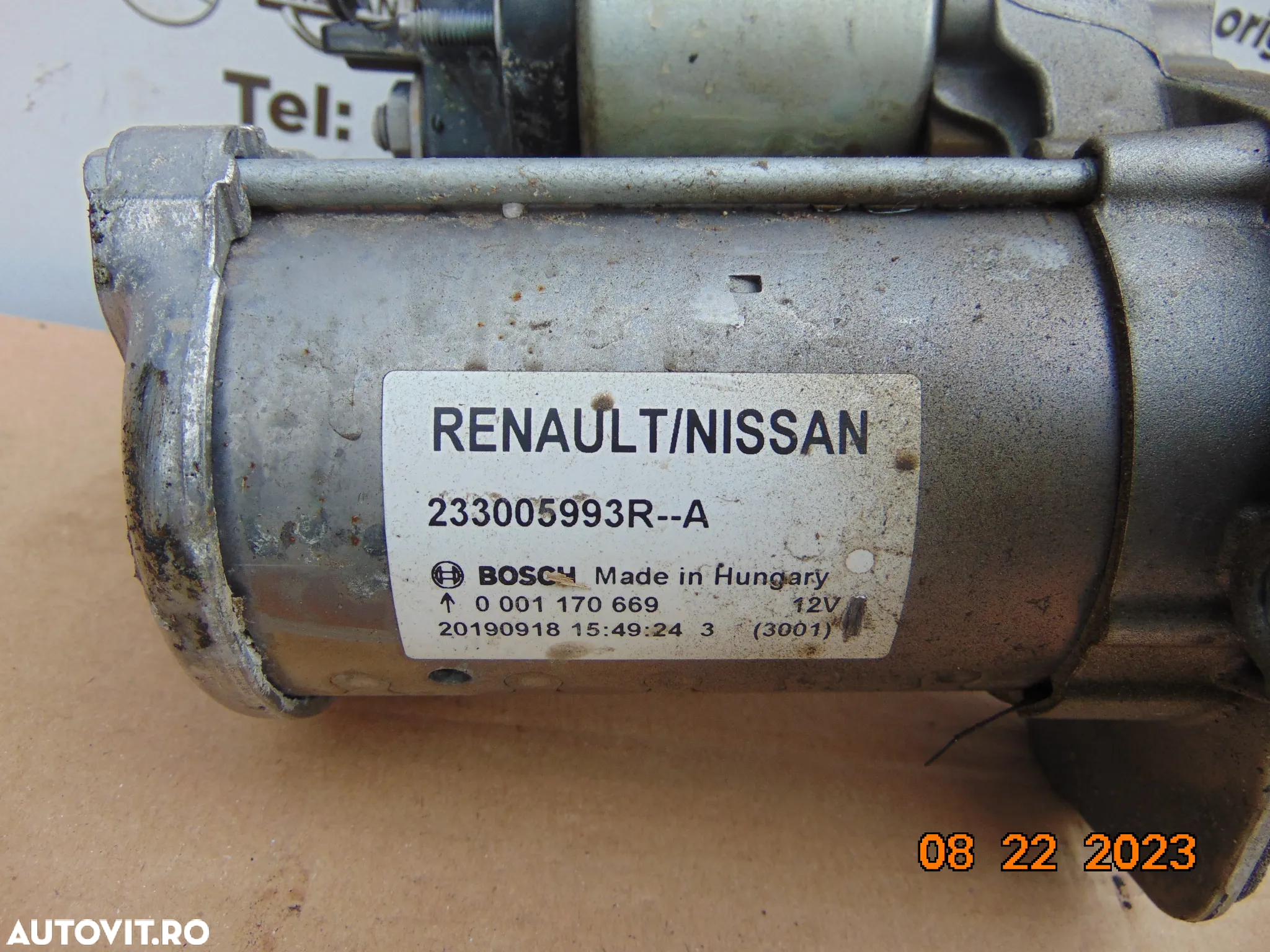Electromotor dacia 1.0tce Logan Duster sandero mcv jogger Renault clio 5 Captur 2 1.0tce nissan juk - 2