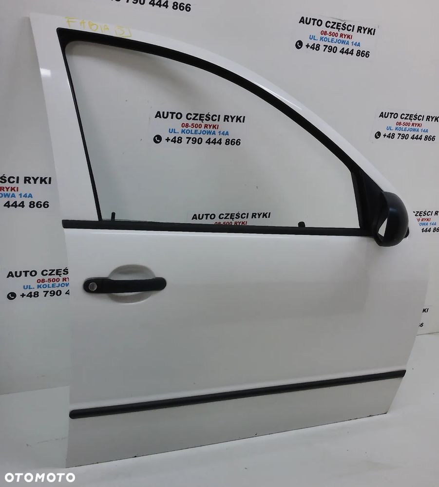 Skoda Fabia I Drzwi Prawy Przód 1026  Lustero - 1