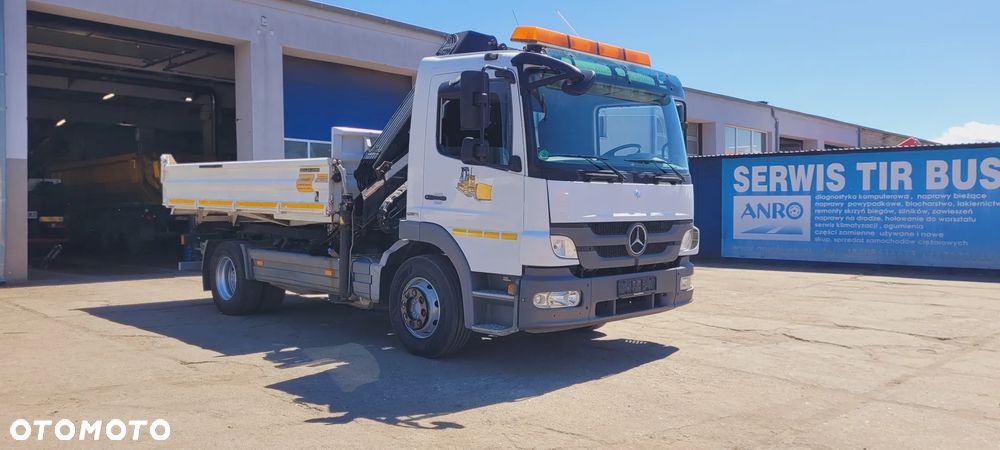 Mercedes-Benz ATEGO 1224K, HDS HIAB, WYWROTx3, Z NIEMIEC, BRUTTO - 4