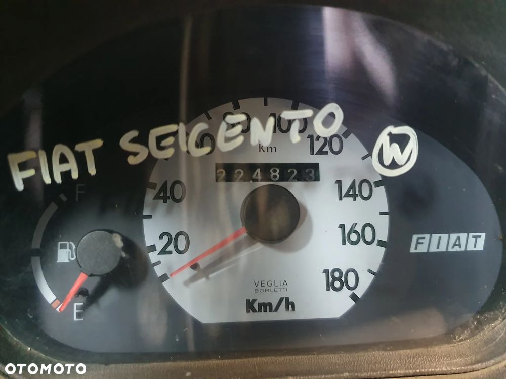 FIAT SEICENTO 900 0.9 LICZNIK ZEGARY PRĘDKOŚCIOMIERZ 224TYS - 2