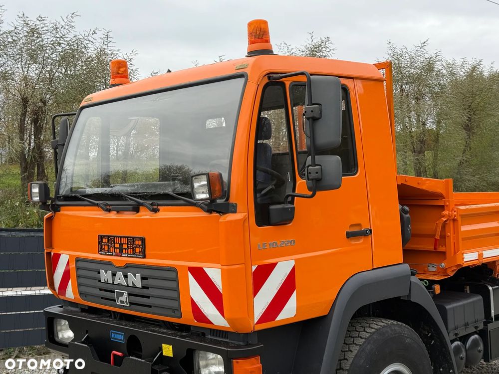MAN * MAN 10-220 * Wywrotka Kiper Meiller * 4x4 * Zimowe Utrzymanie * Unimog * - 4